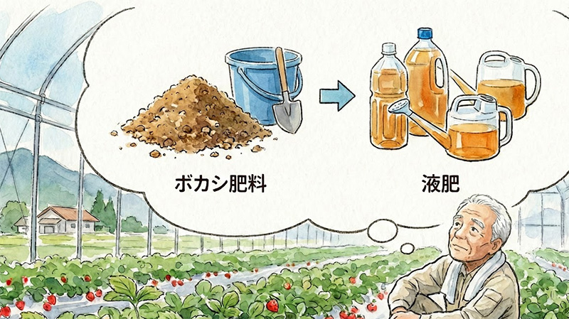 施肥コントロールは気軽に覚えていっていつかは達人に！