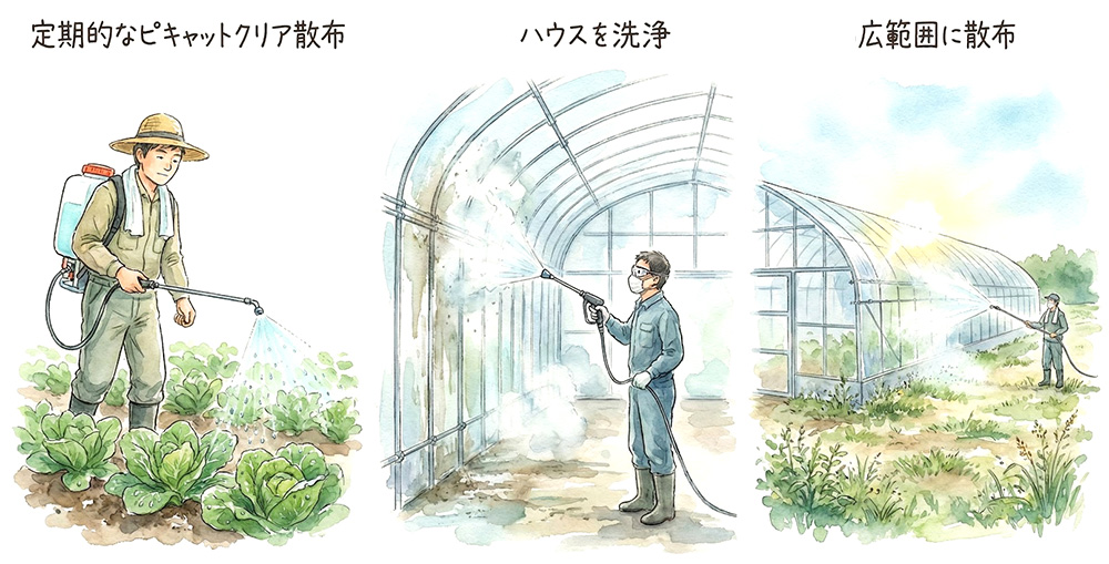 現場からの病害虫対策、病害虫防除方法を解説します！