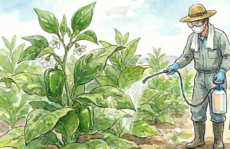 病気や害虫は誰にでも安全に簡単にラクに対策できることがベスト